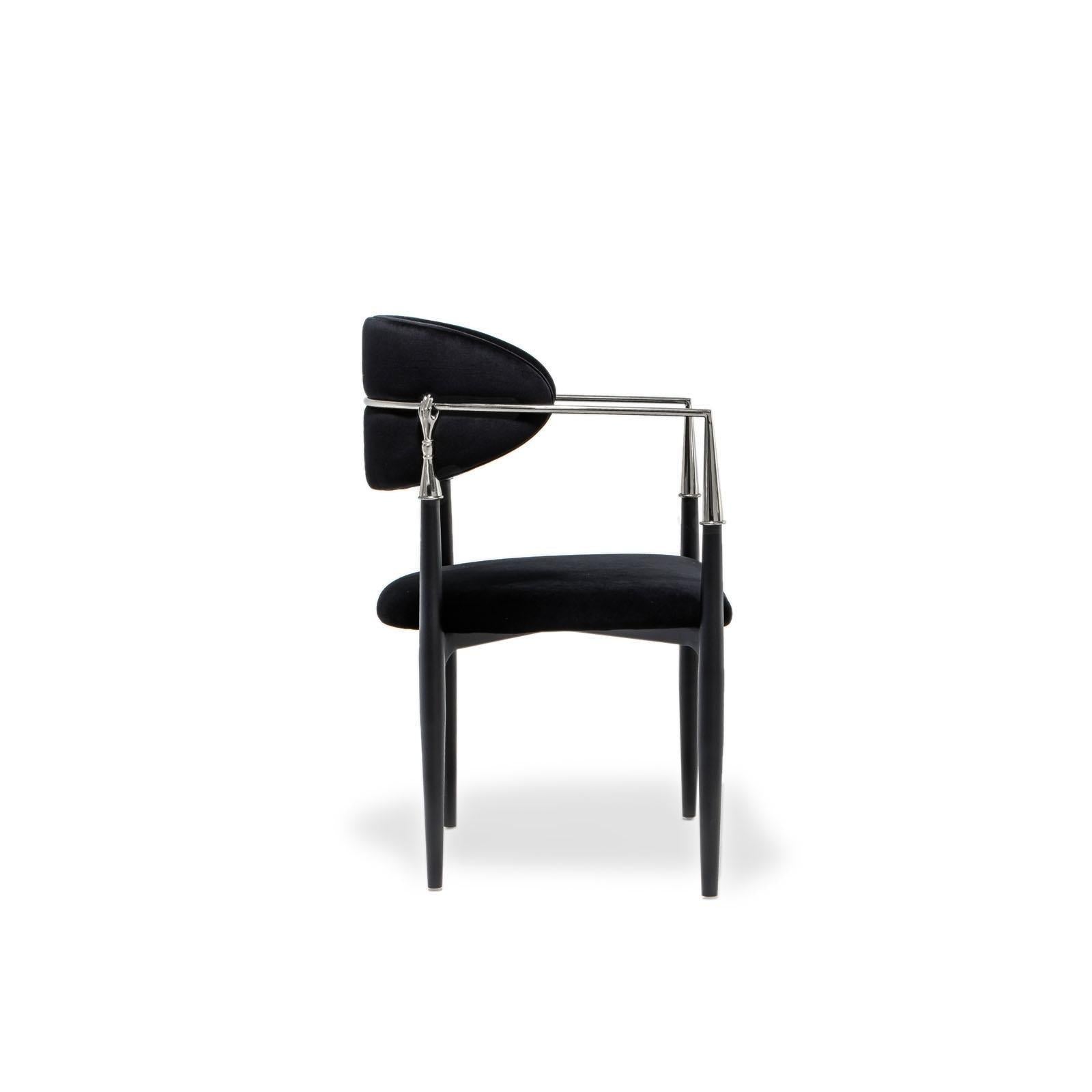 roubi ss black allamoda 7 dining chair