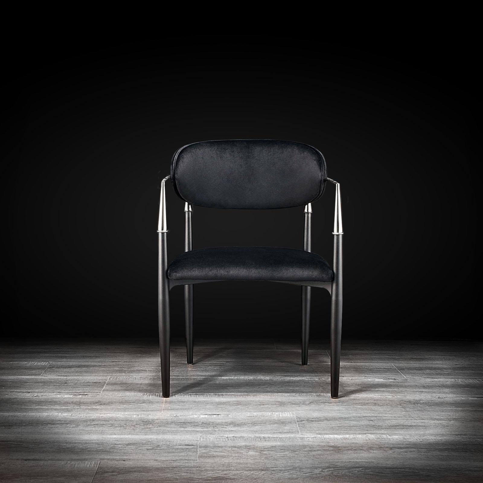 roubi ss black modern 1 dining chair