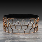 sequenza round rg modern coffee table