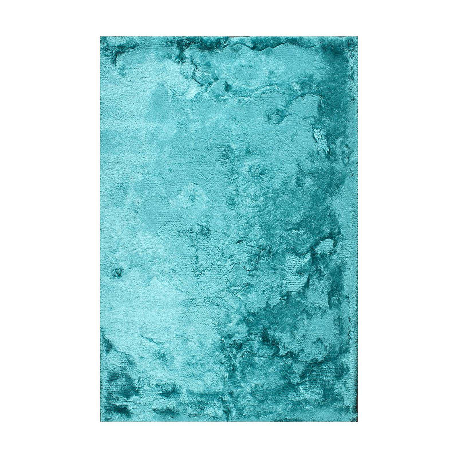 sheek turquoise rug