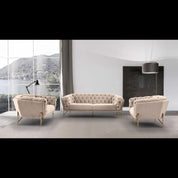 sofia taupe lifestyle luxury 1 sofa set