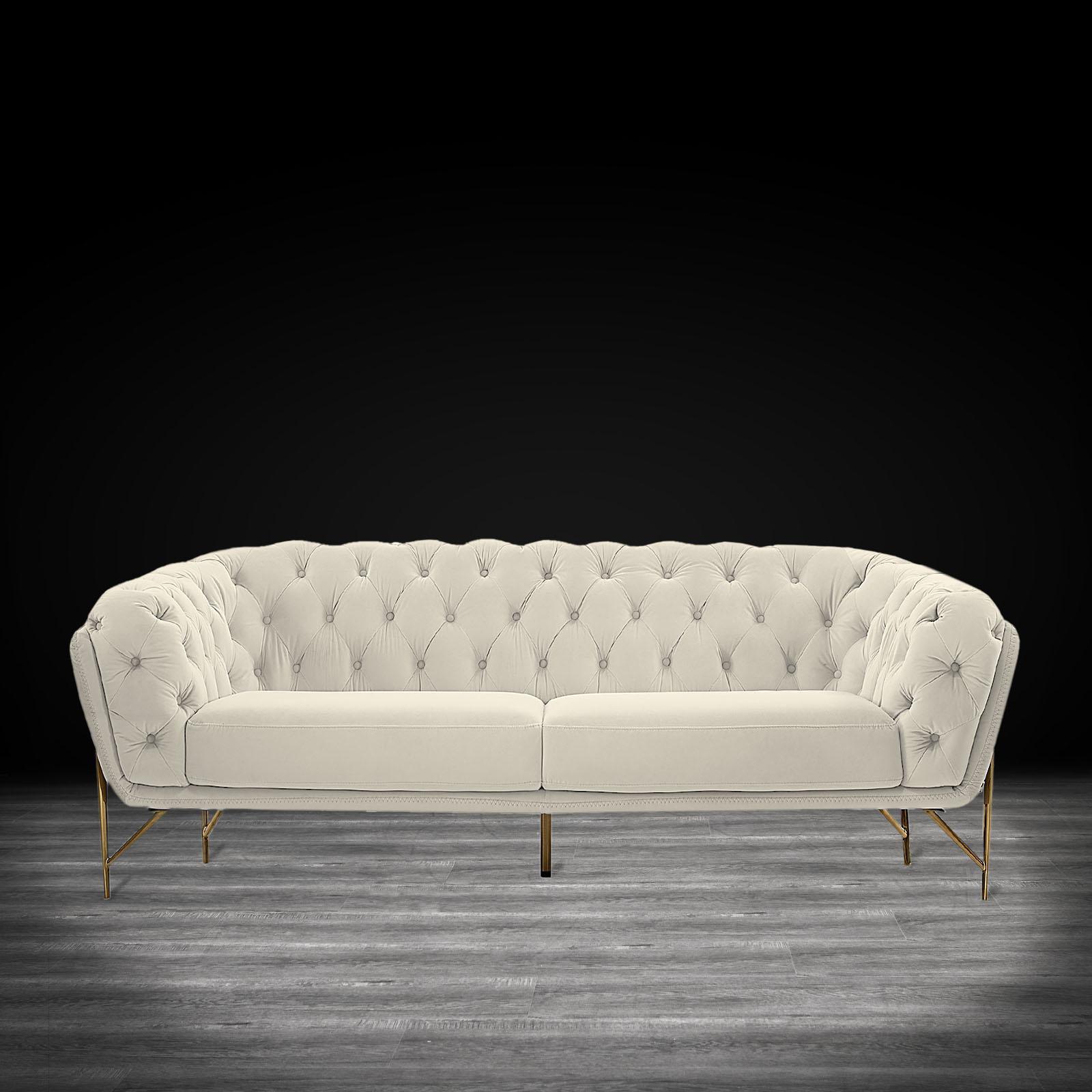 sofia tgss beige modern sofa set