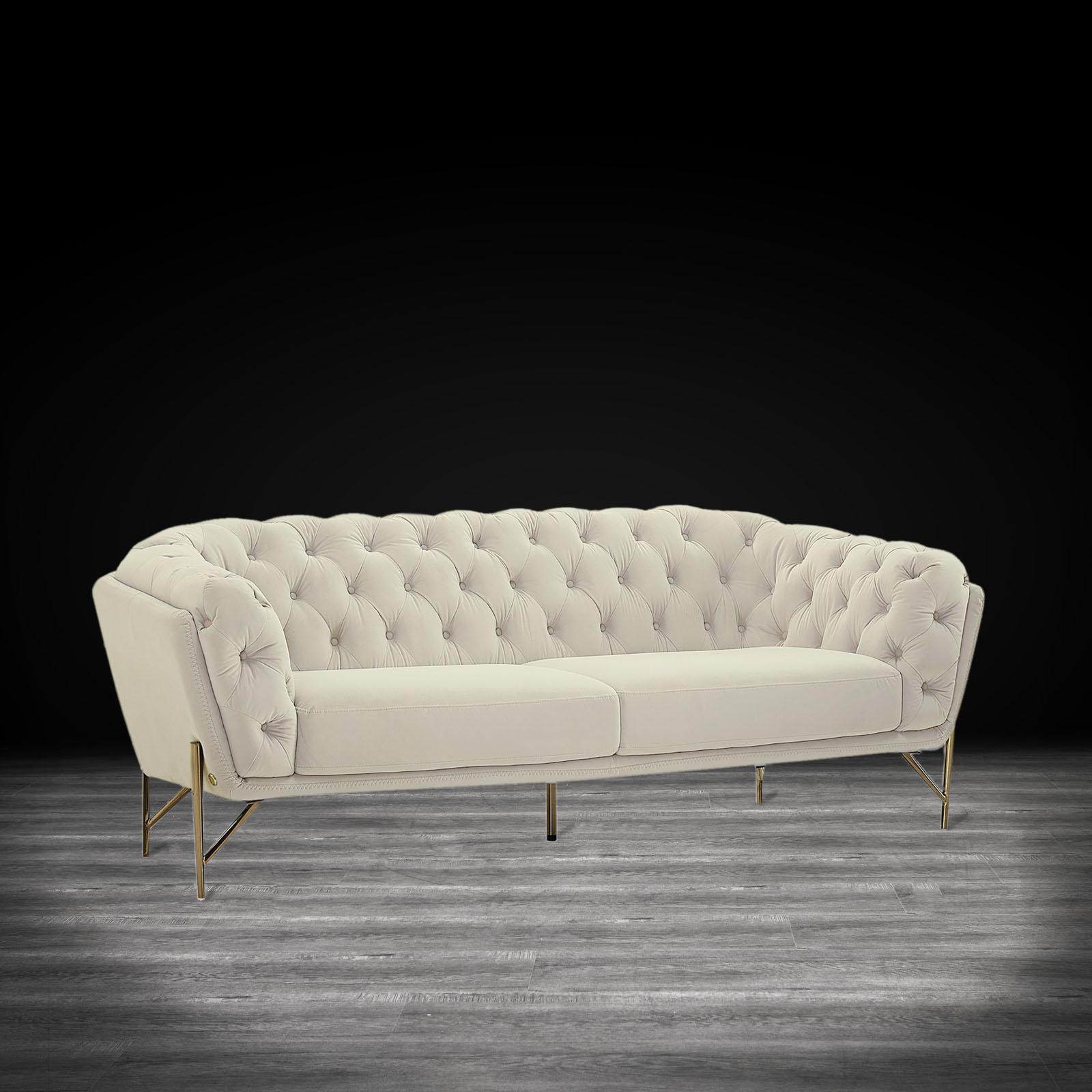 sofia tgss beige stylish sofa set