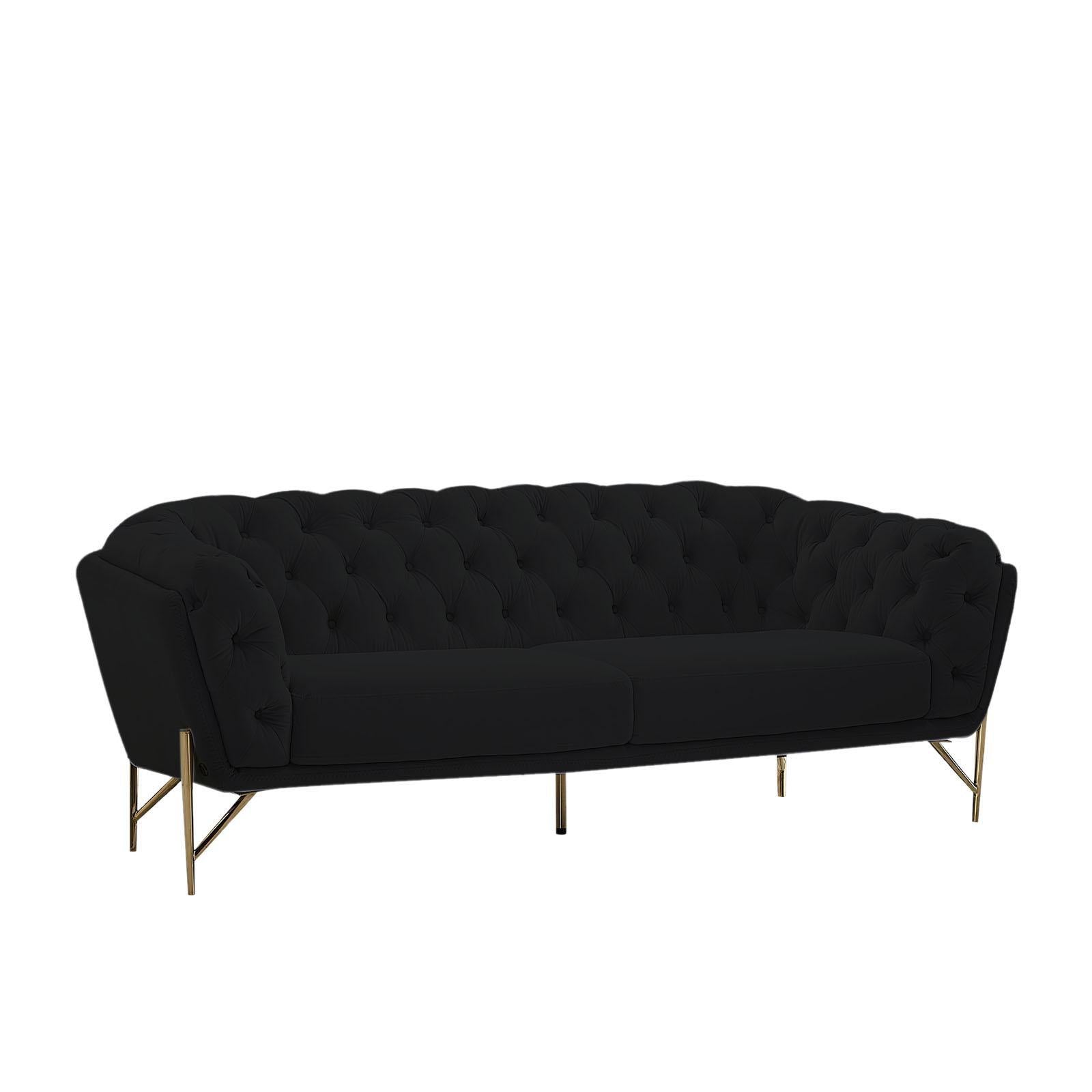 sofia tgss black stylish 7 sofa set