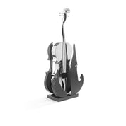 solo cello 1 silver stylish 7 sculpture