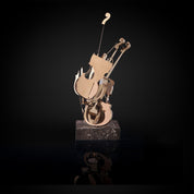 solo violin modern sculpture