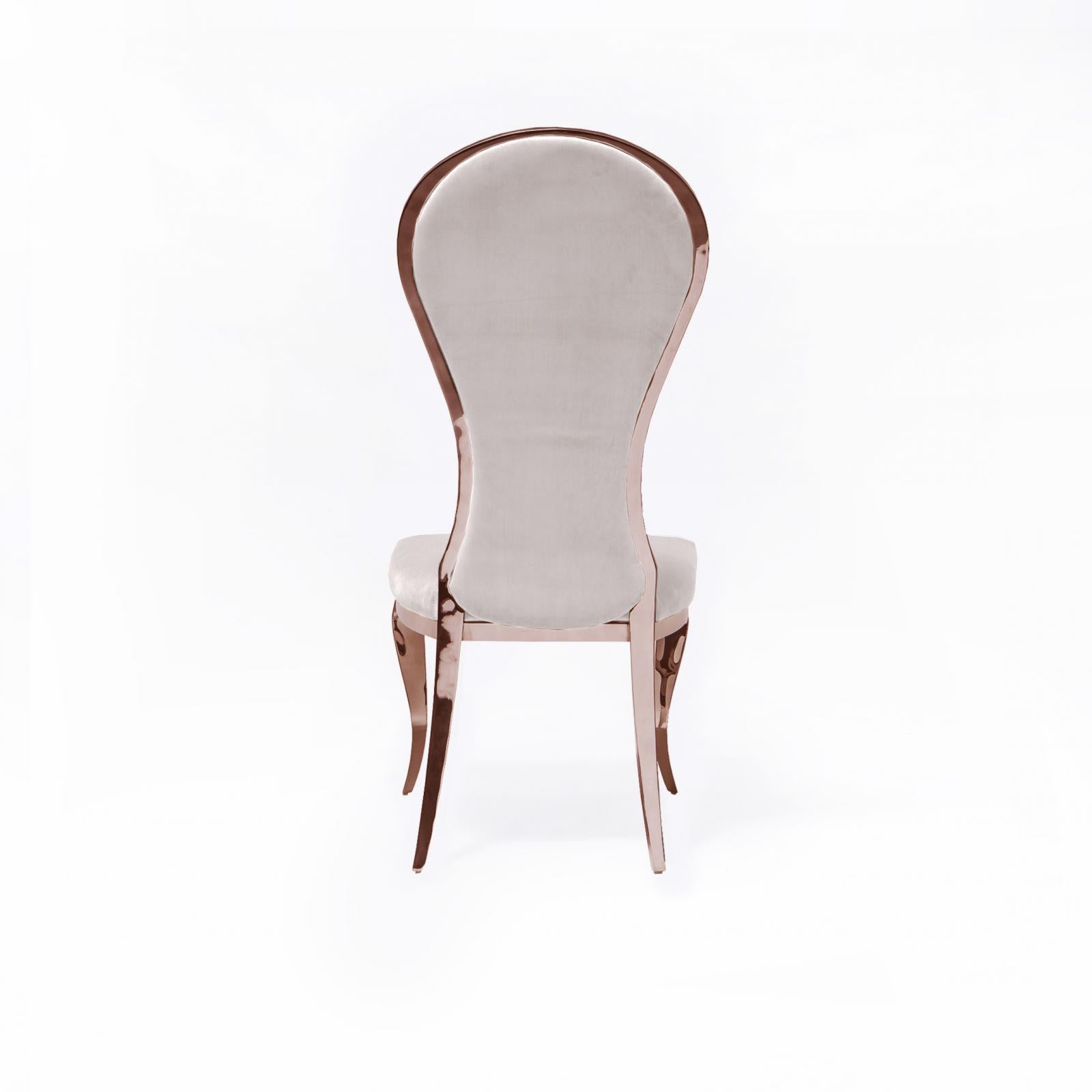 sophia rgss beige modern 8 dining chair