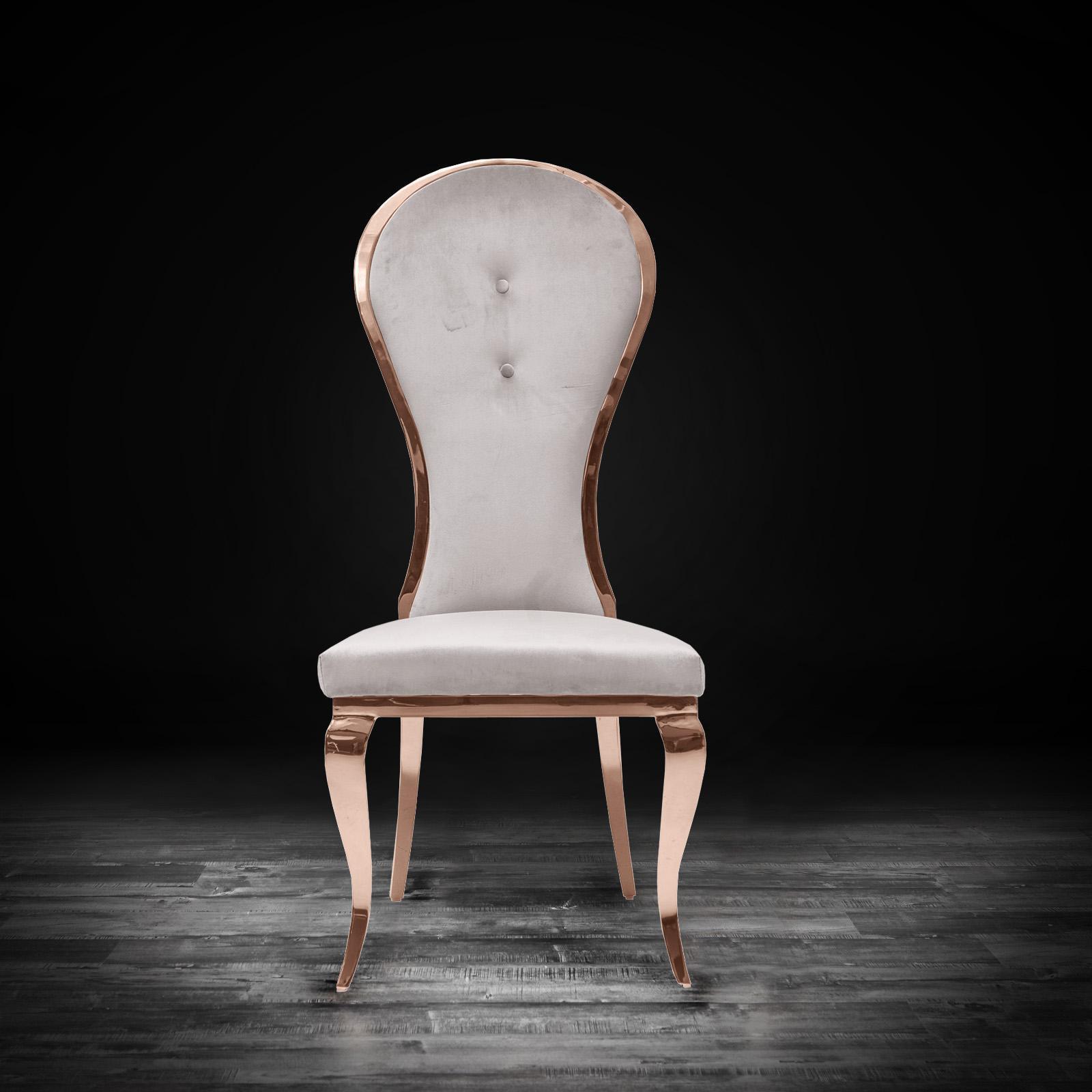 sophia rgss beige stylish dining chair