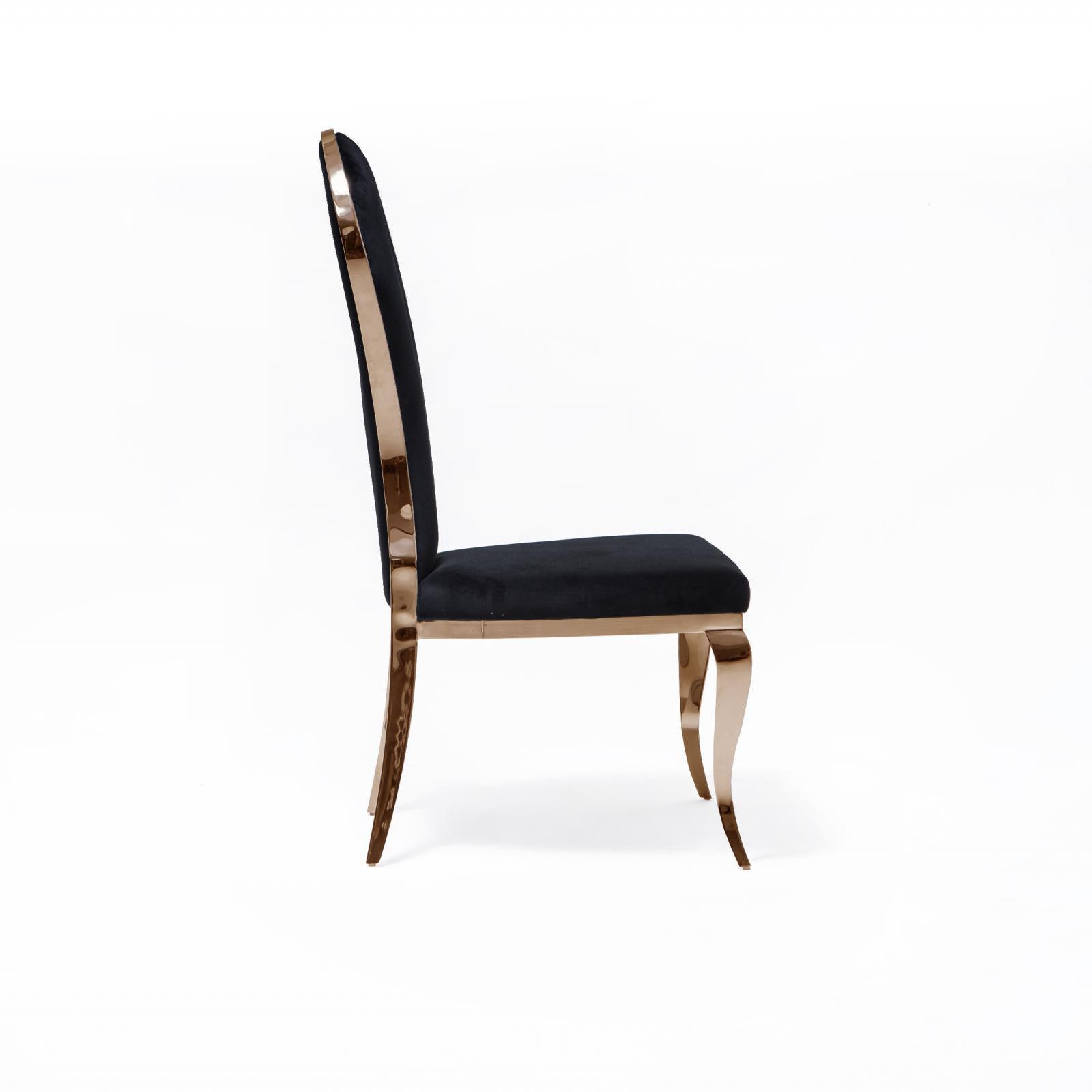 sophia rgss black allamoda 7 dining chair