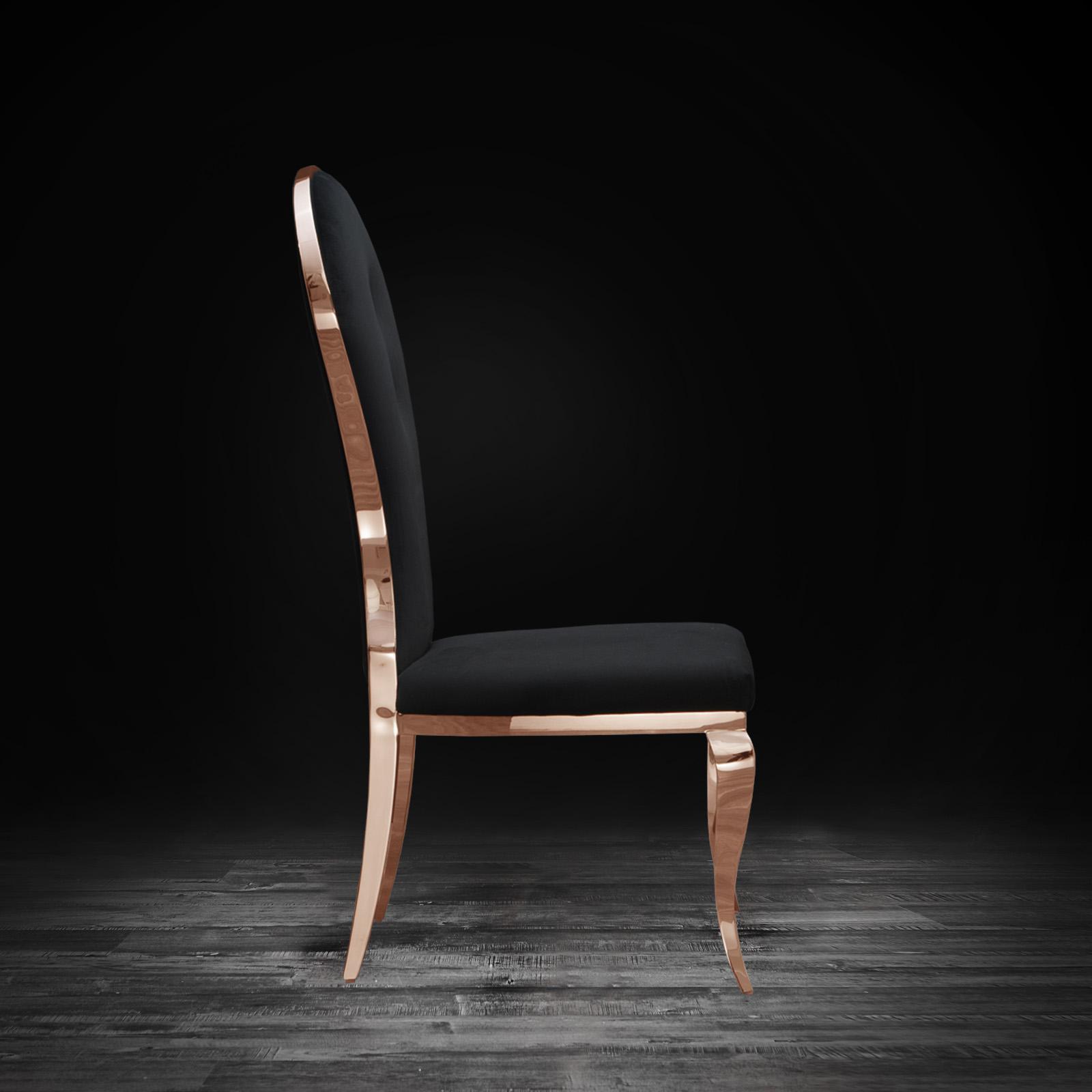 sophia rgss black allamoda dining chair