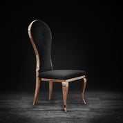 sophia rgss black modern dining chair