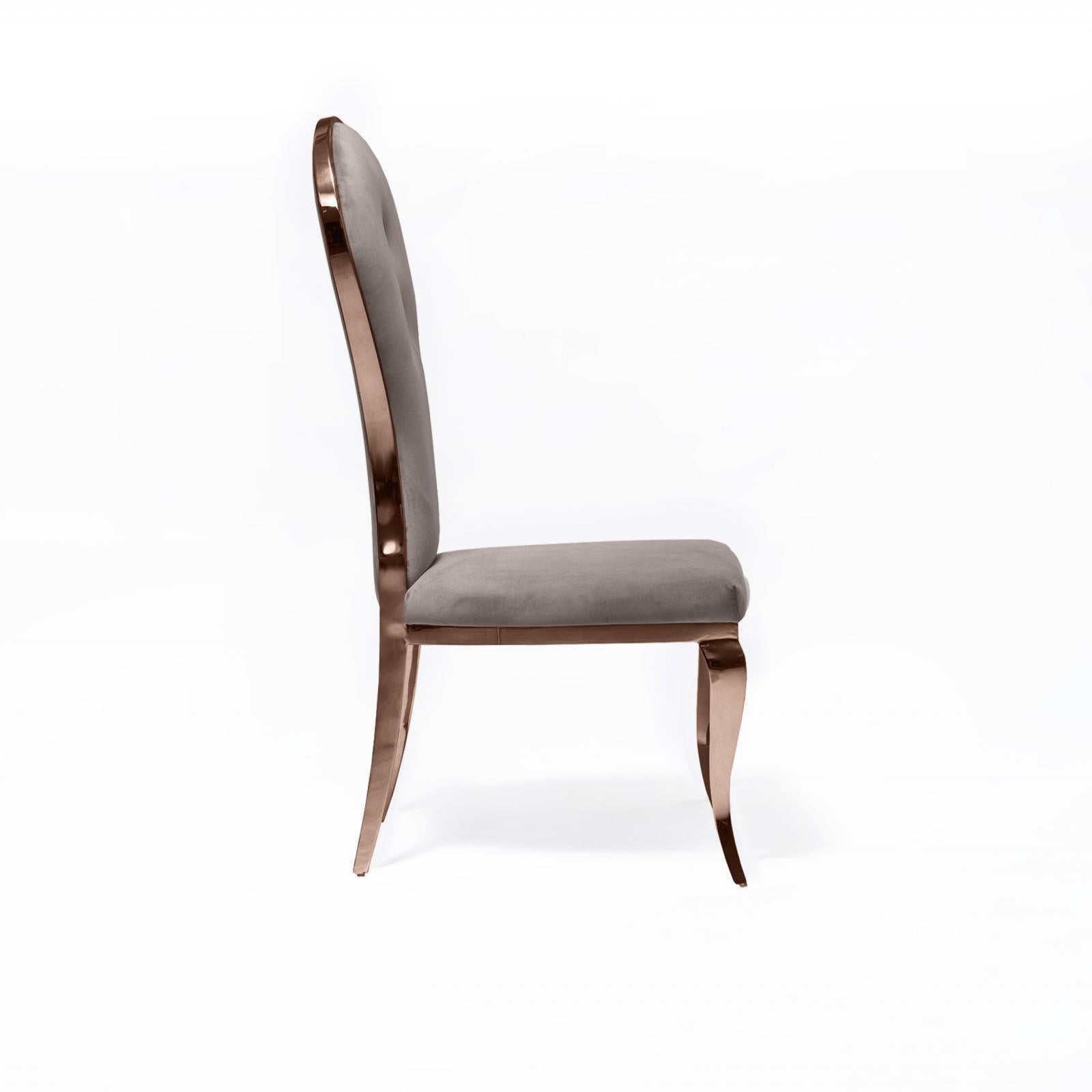 sophia rgss taupe allamoda 7 dining chair