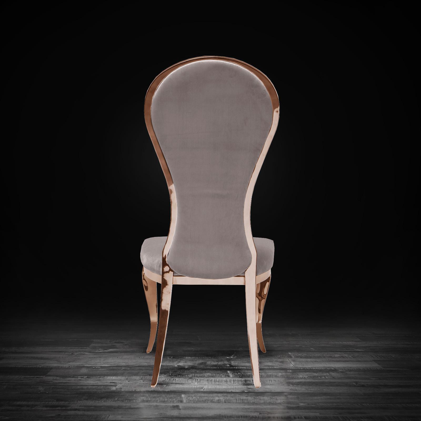 sophia rgss taupe modern 1 dining chair