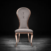 sophia rgss taupe stylish dining chair