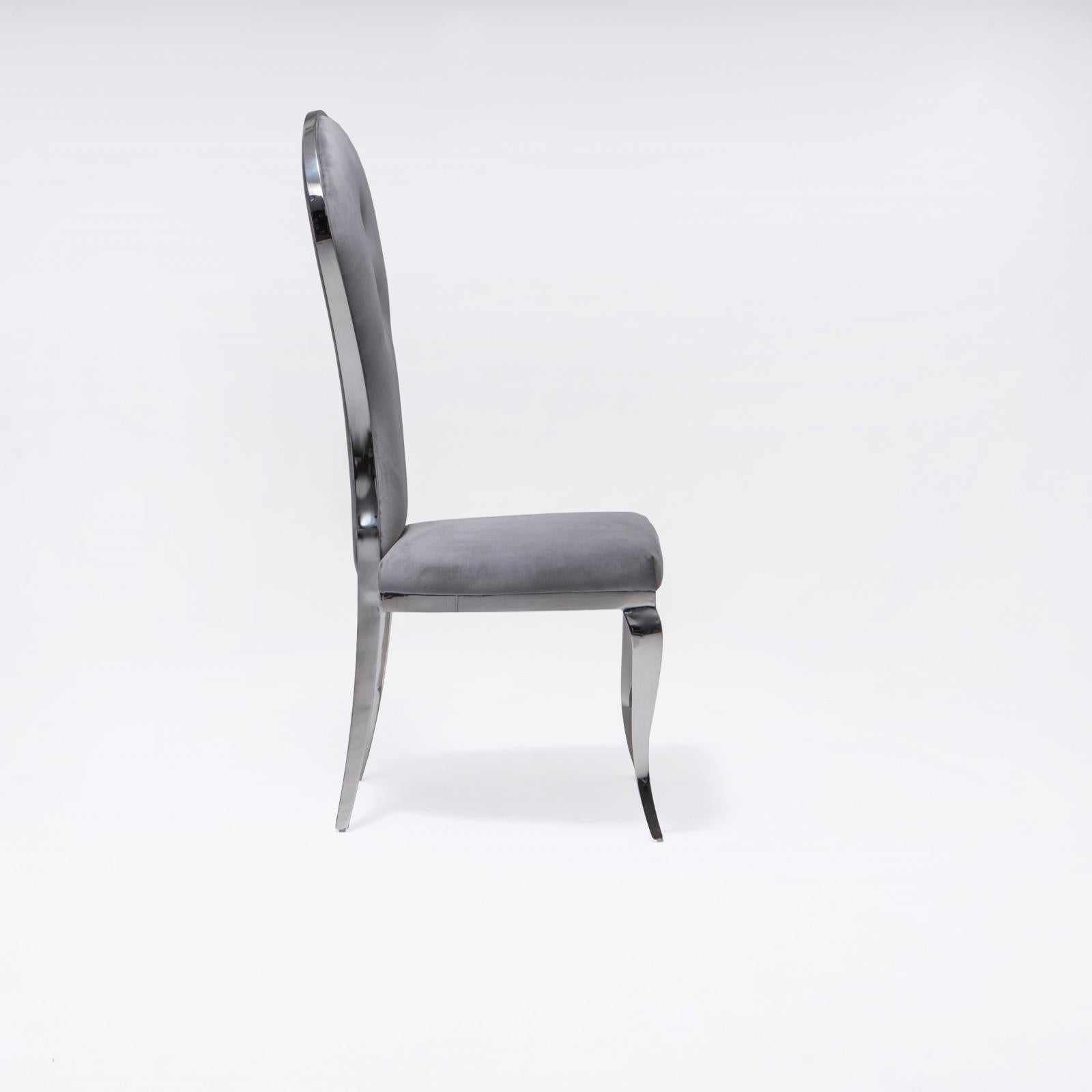 sophia silver gray allamoda 7 dining chair