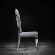 sophia silver gray allamoda dining chair