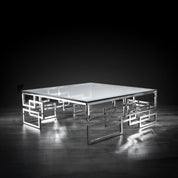 spectra square modern coffee table