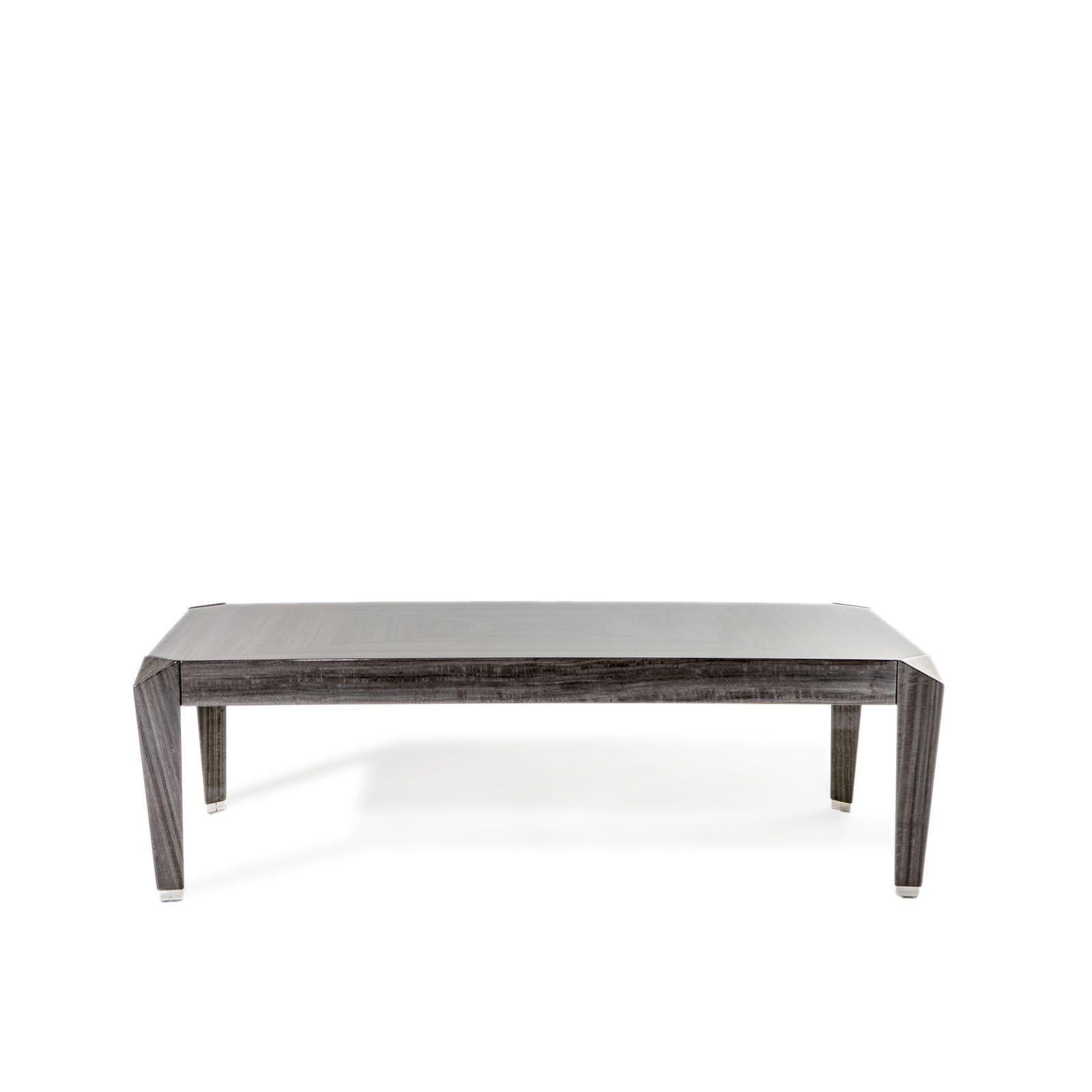 st tropez rectangular gray coffee table