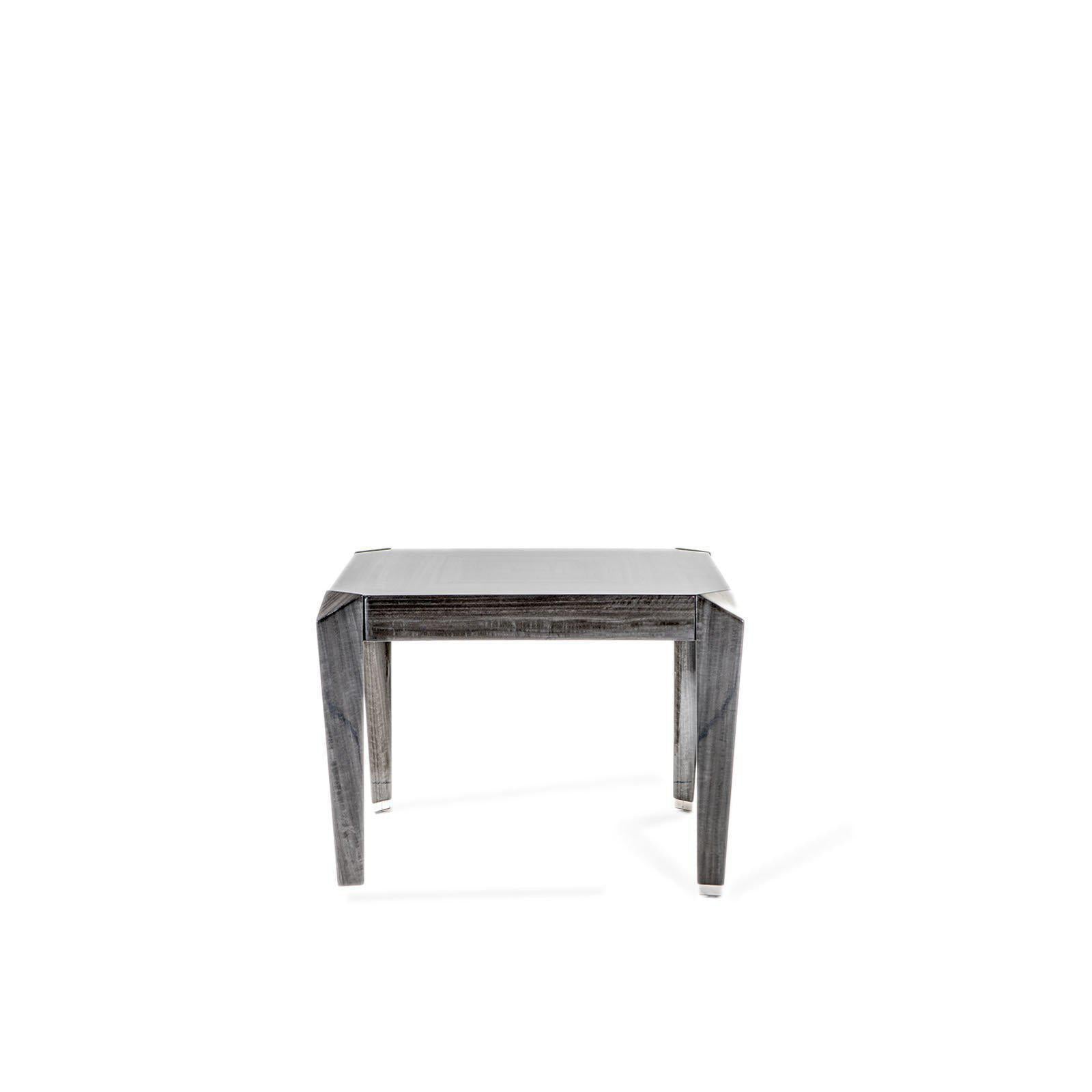 st tropez square gray end table