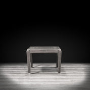 st tropez square gray modern end table