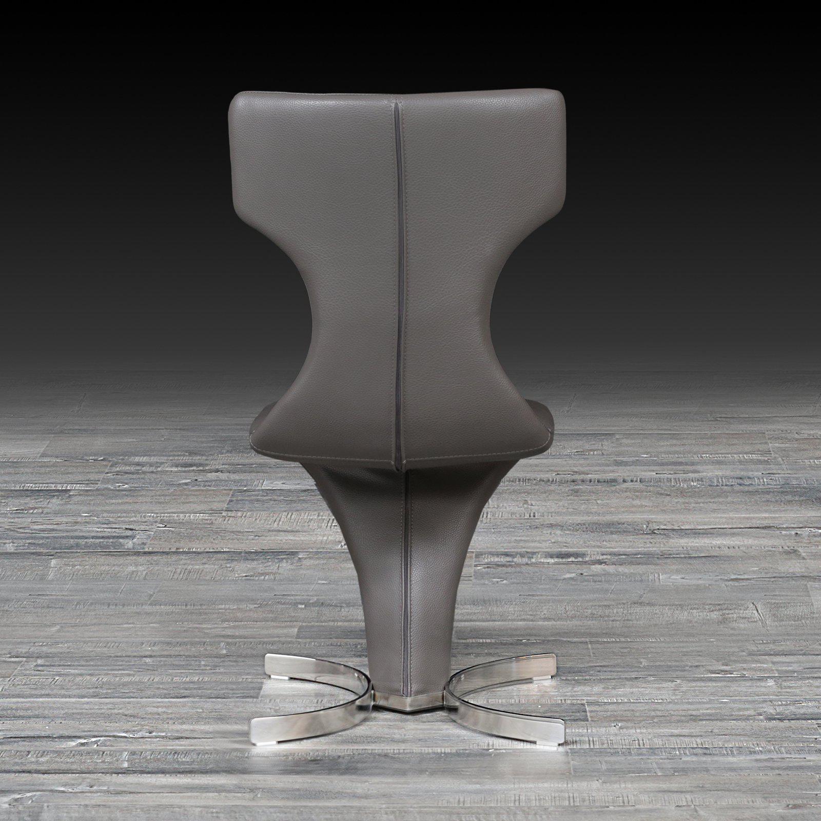 teramo gray luxury dining chair