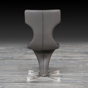 teramo gray luxury dining chair