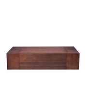 tex brown coffee table