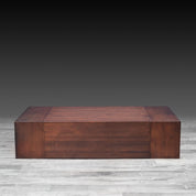 tex brown modern coffee table