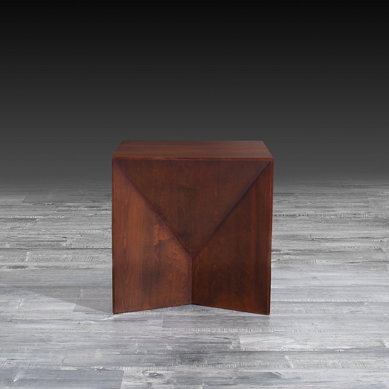 tex brown modern end table