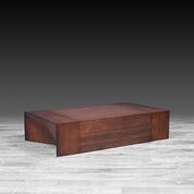 tex brown stylish coffee table