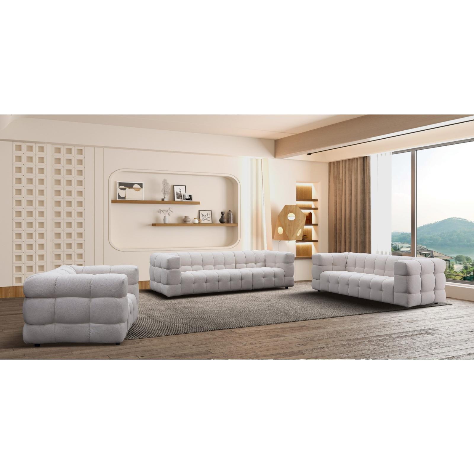 theo light gray ax14 sofa set