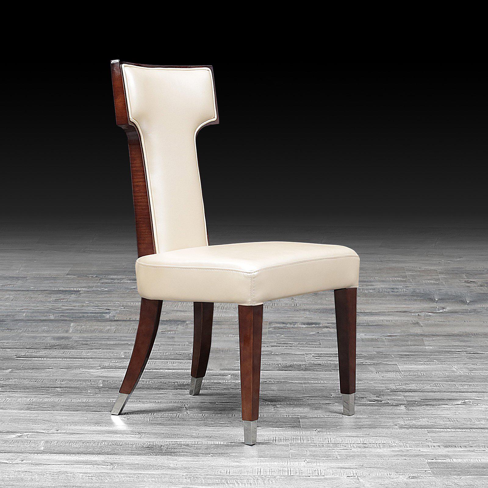 tobias lacquered stylish dining chair