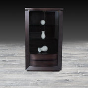 torino wenge modern curio