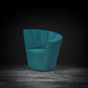 tulip laf green stylish accent chair