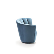 tulip raf blue stylish 7 accent chair