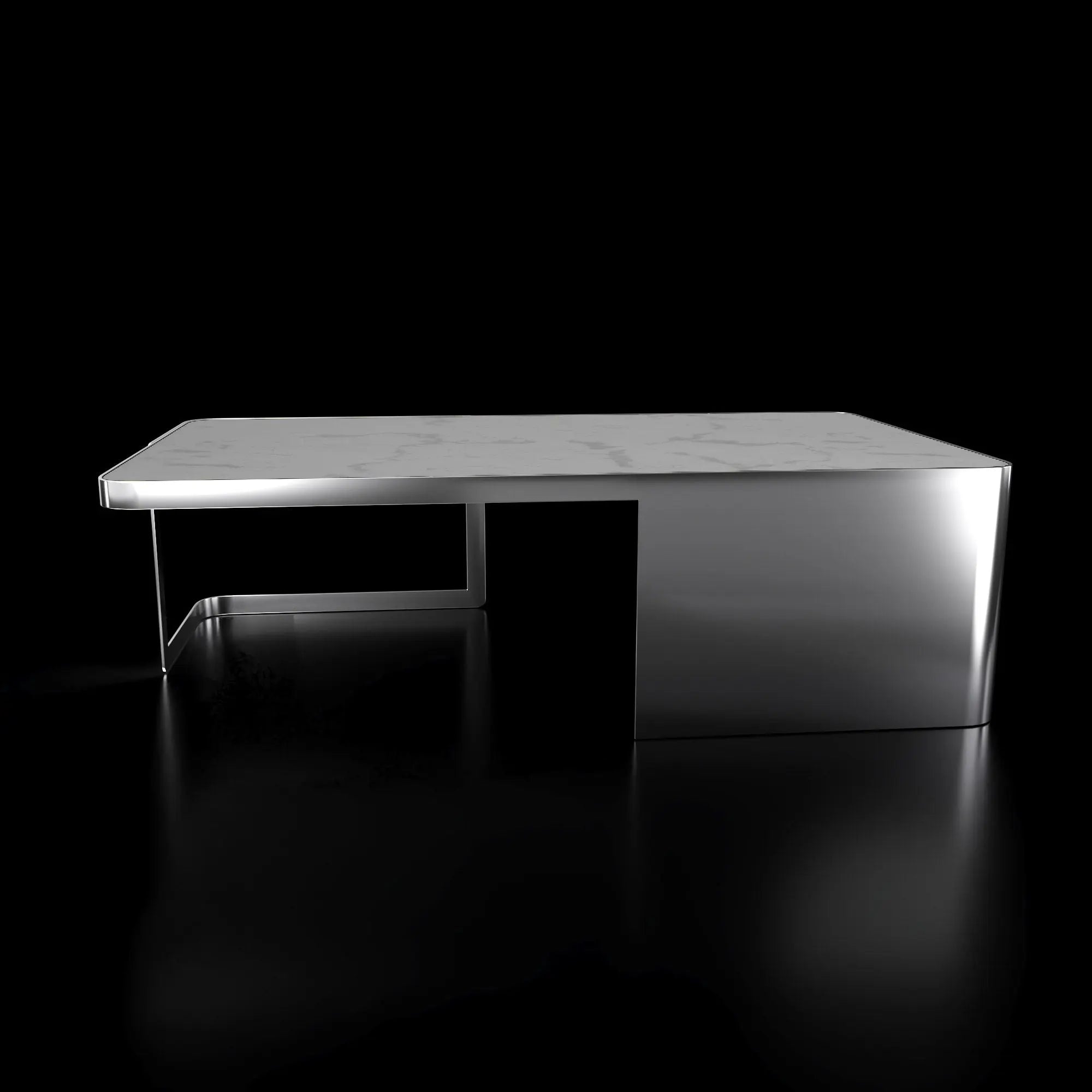 Tullio Smoked Black Rectangular Coffee Table   My Store  Coffee Table