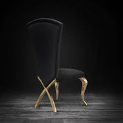 valentino tgss black allamoda dining chair