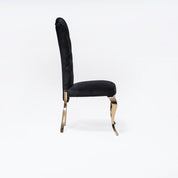 valentino tgss black luxury 7 dining chair