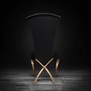 valentino tgss black modern 1 dining chair