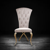 valentino tgss taupe stylish dining chair