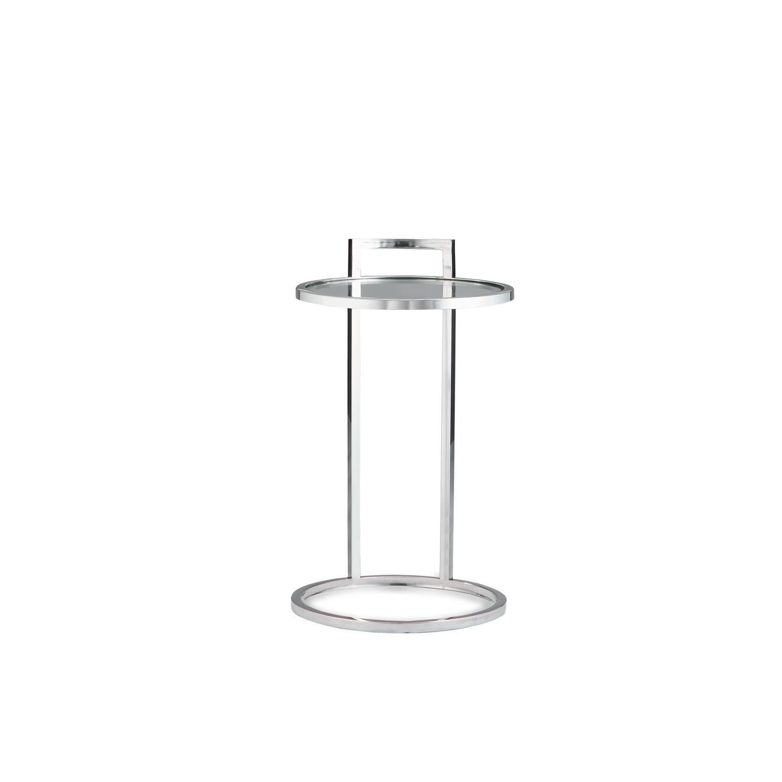 valo silver end table