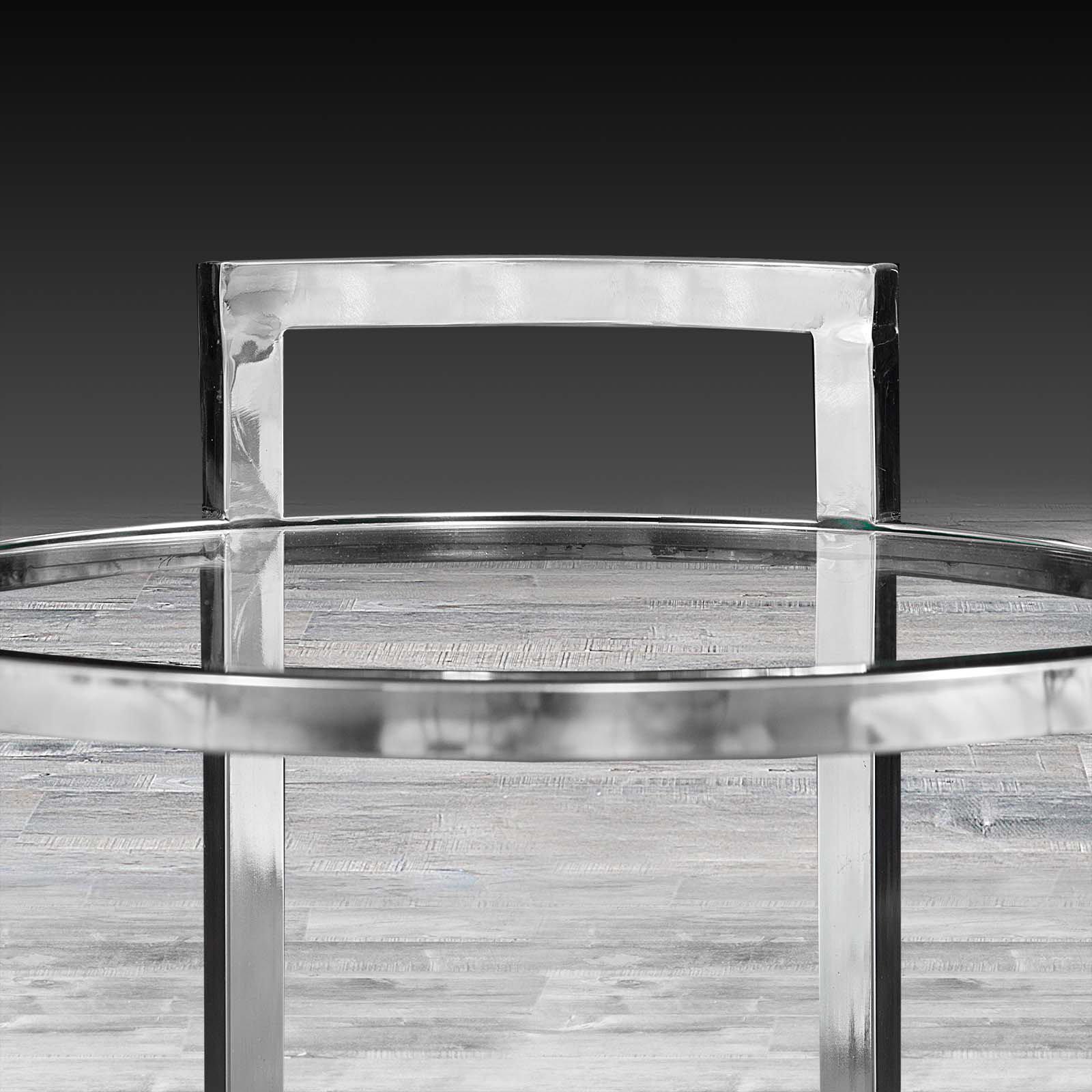 valo silver la end table