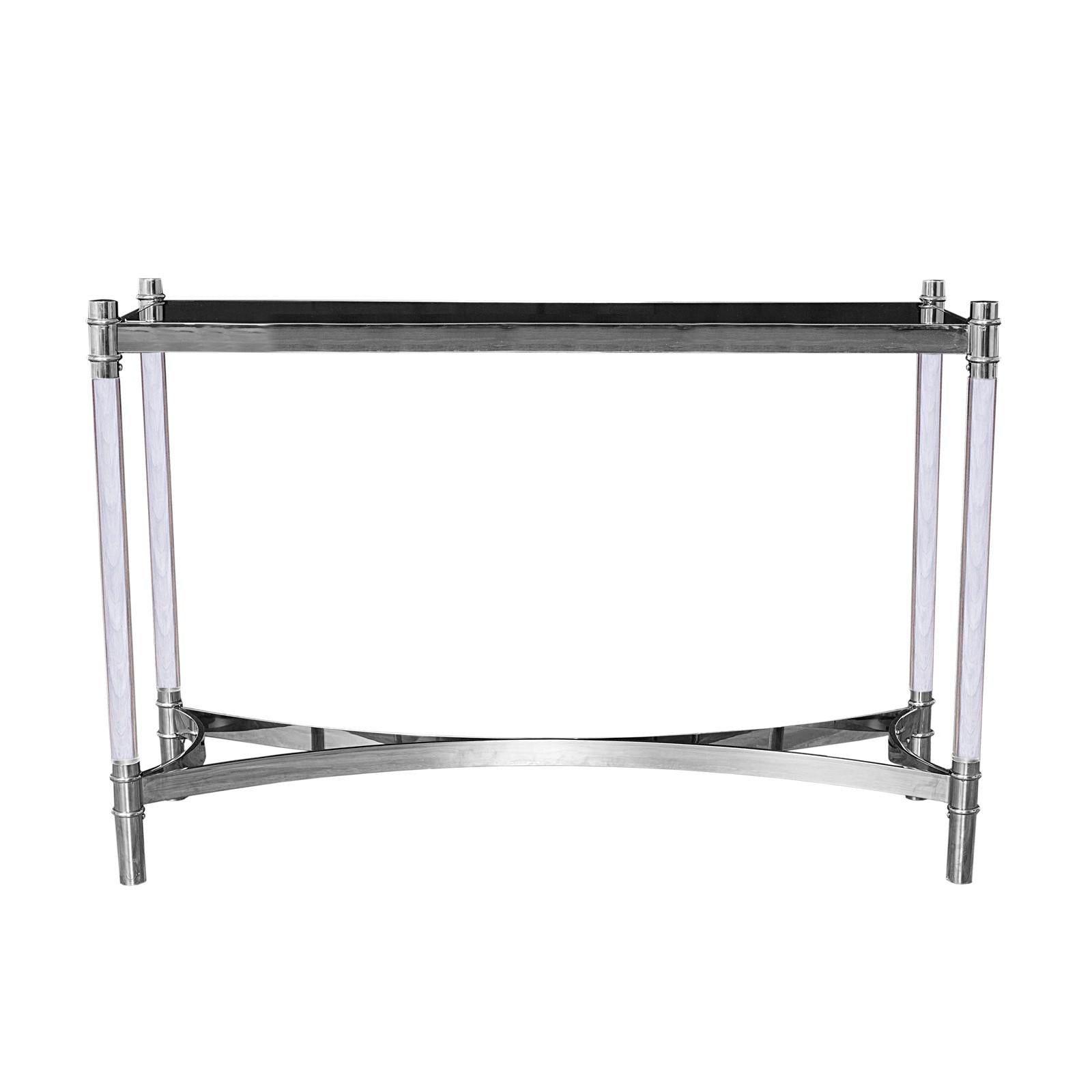 varossi silver console table