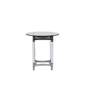 varossi silver end table