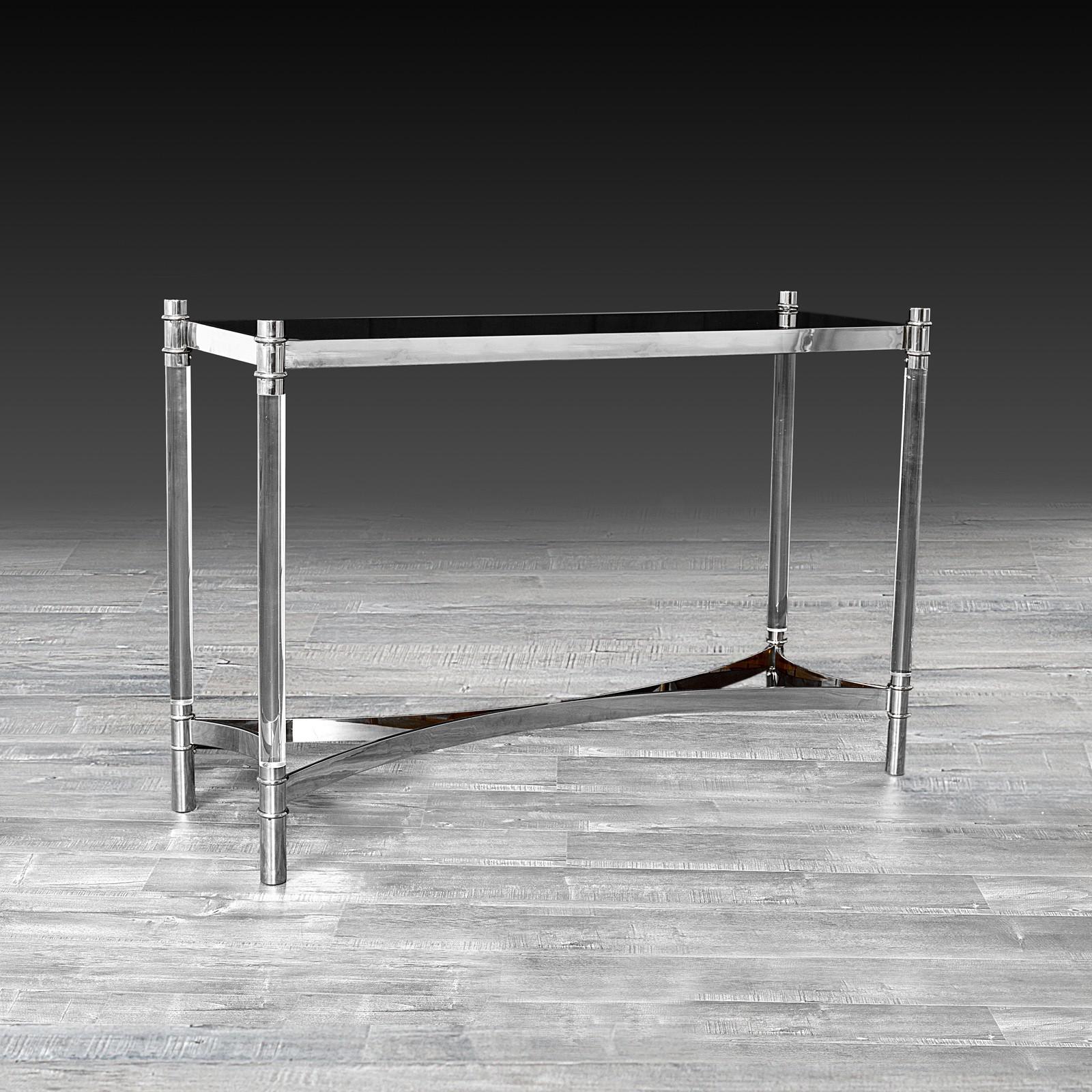 varossi silver stylish console table