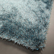 vegas gray turquoise modern rug