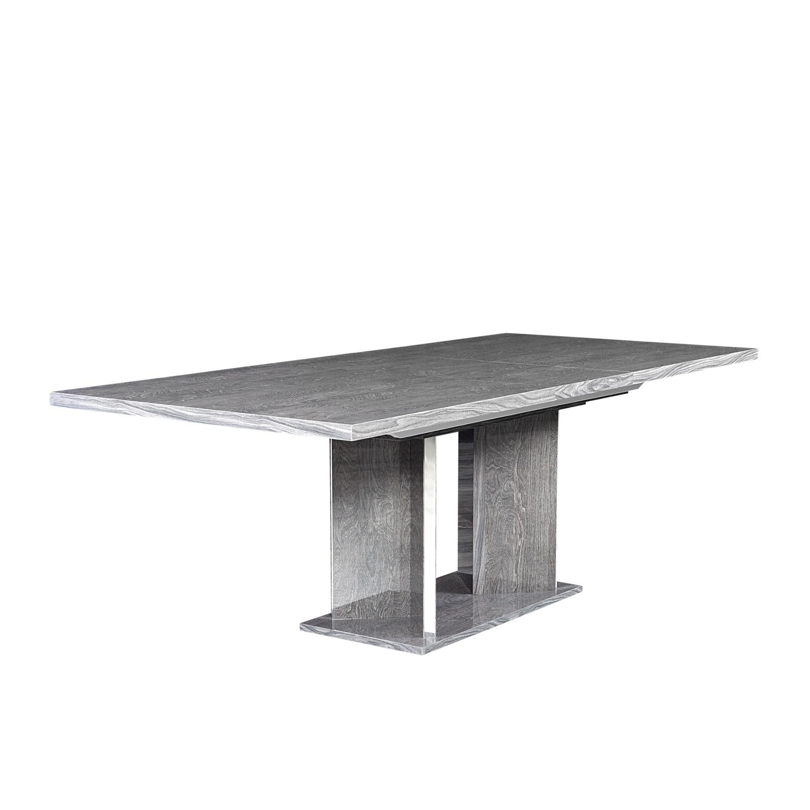 ventura gray 1ext dining table