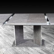 ventura gray 2ext allamoda dining table