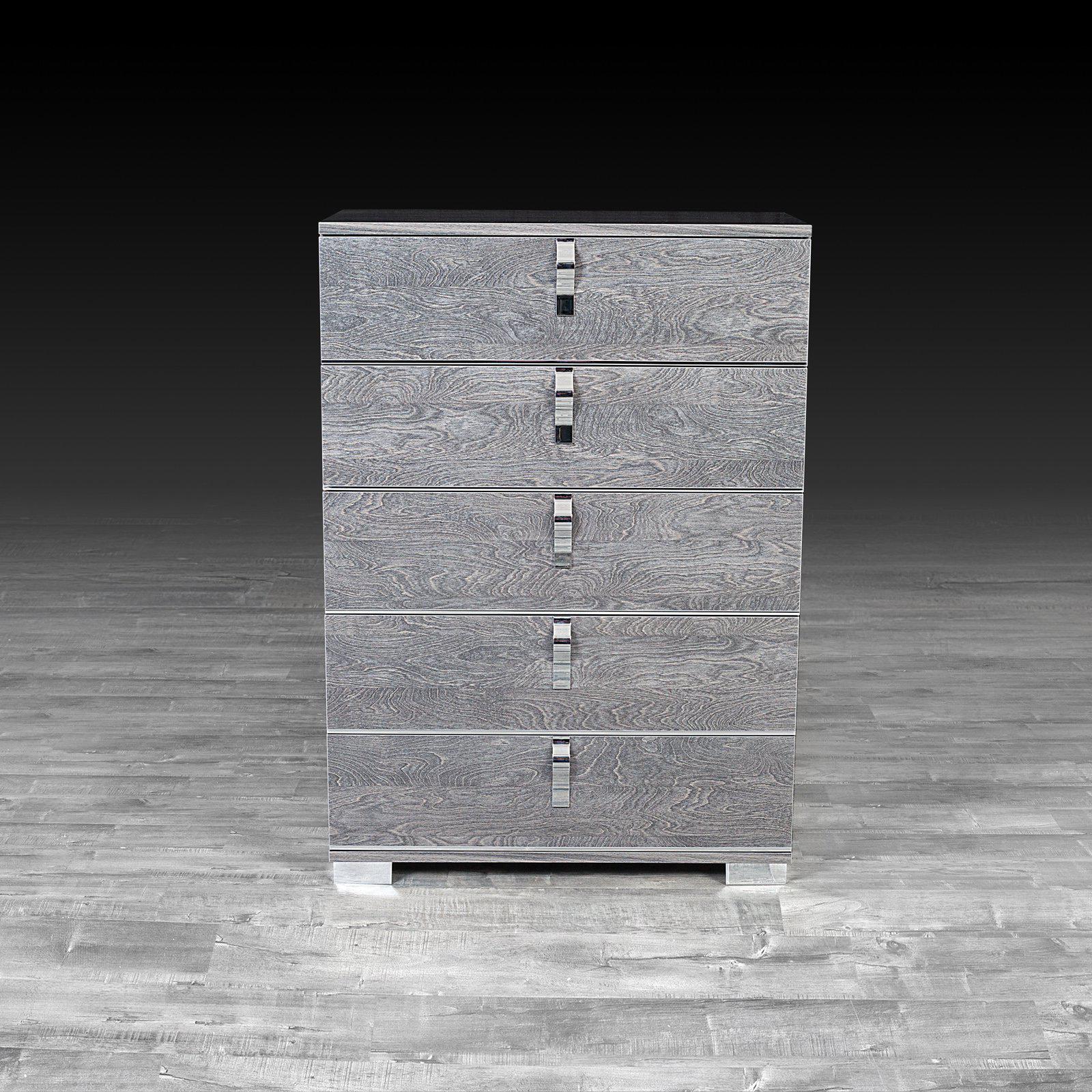 ventura gray modern chest