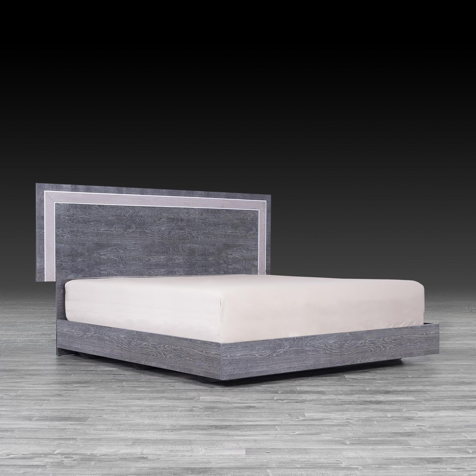 ventura gray stylish bed